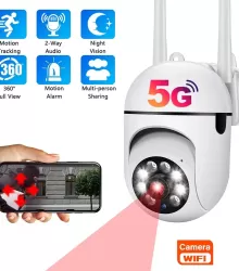 Cámara de vigilancia de seguridad con cable para exteriores