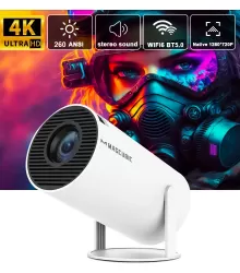 Transpeed-proyector 4K Wifi6 para cine en casa