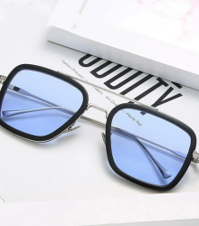 Gafas de sol cuadradas de Metal para hombre y mujer
